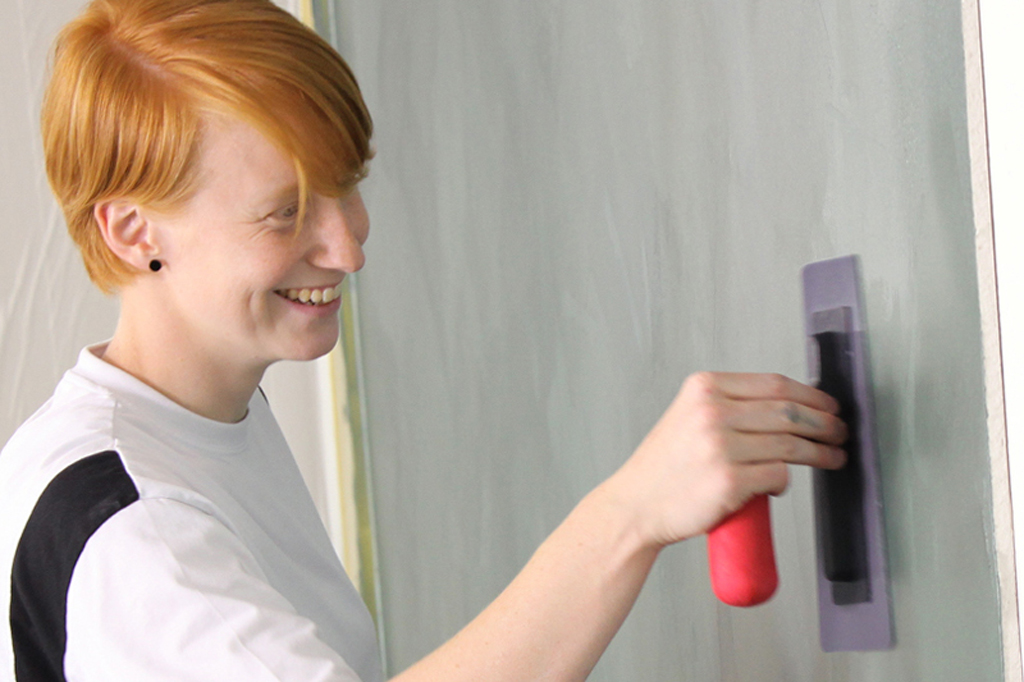 Brillux: Metallische Wandgestaltung